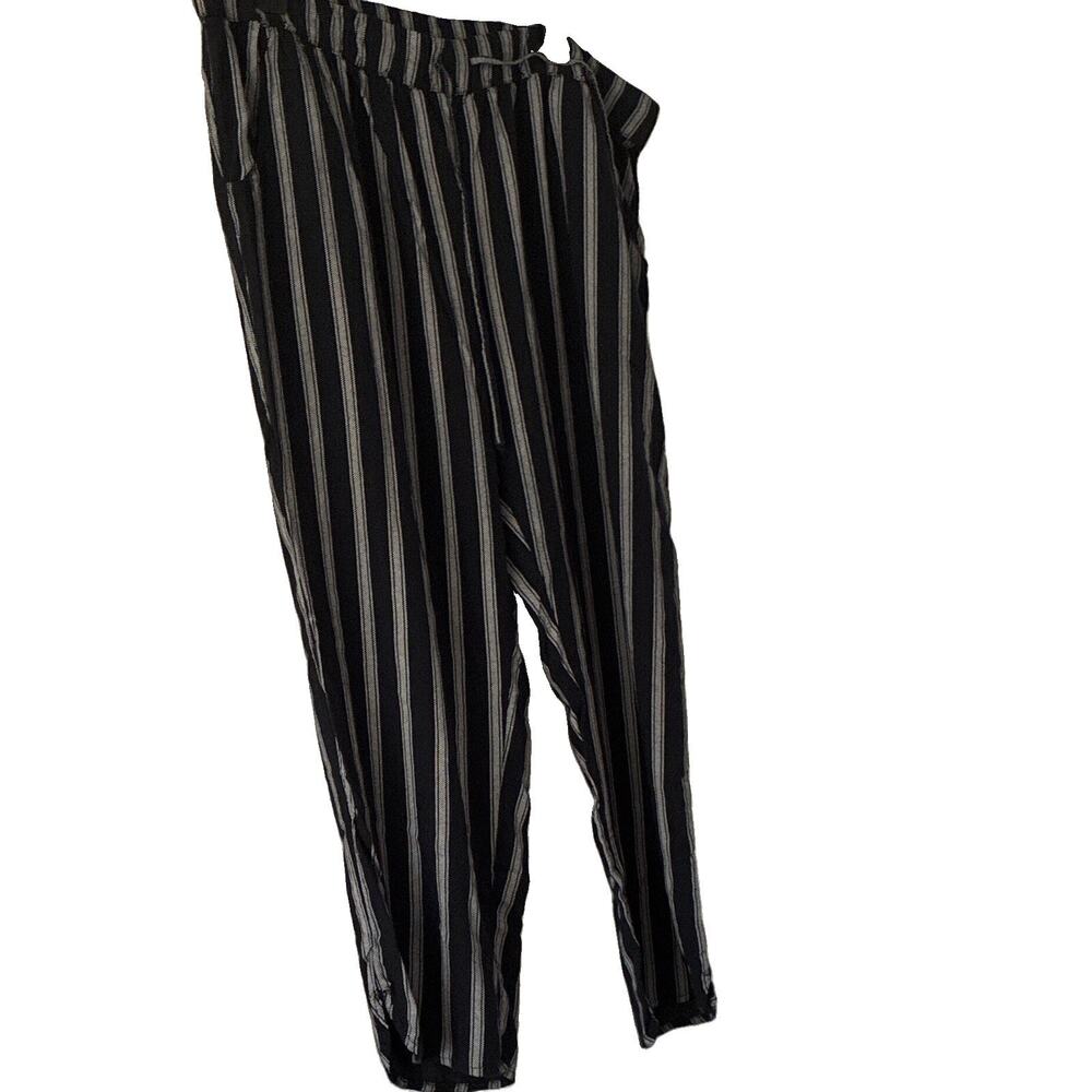 American Eagle Outfitters Beach Pants Women's XL Stripe Palazzo Wide Leg